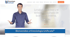 Desktop Screenshot of kinesiologiaunificada.com
